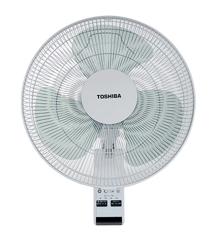 Toshiba 16" Wall Fan with Remote Control [F-WSA20(W)MY] - Click Image to Close